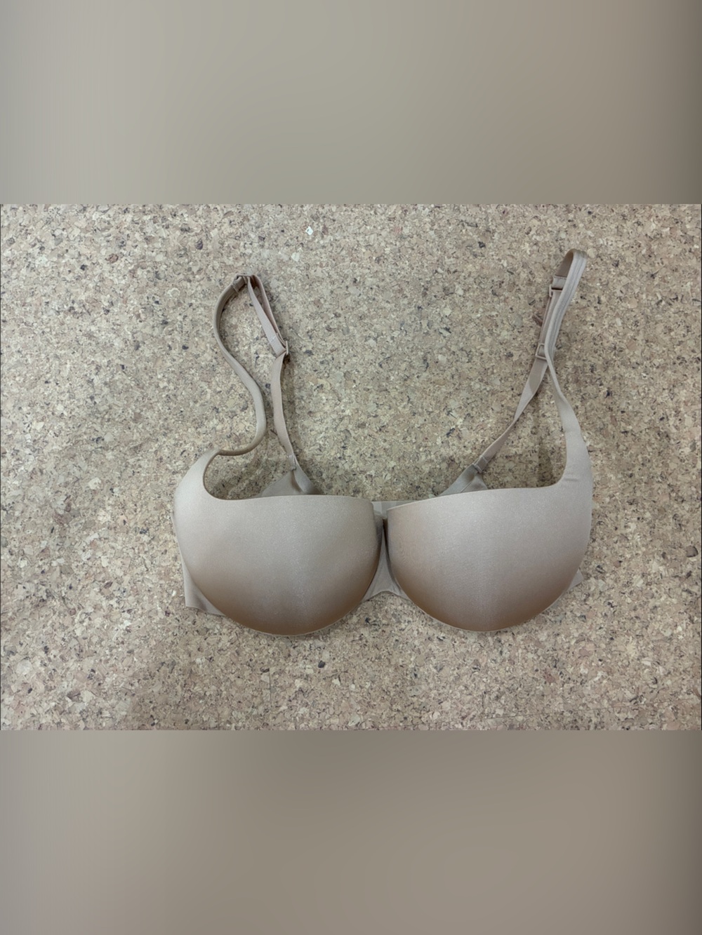 SKIMS teardrop push up Bra in Taupe
